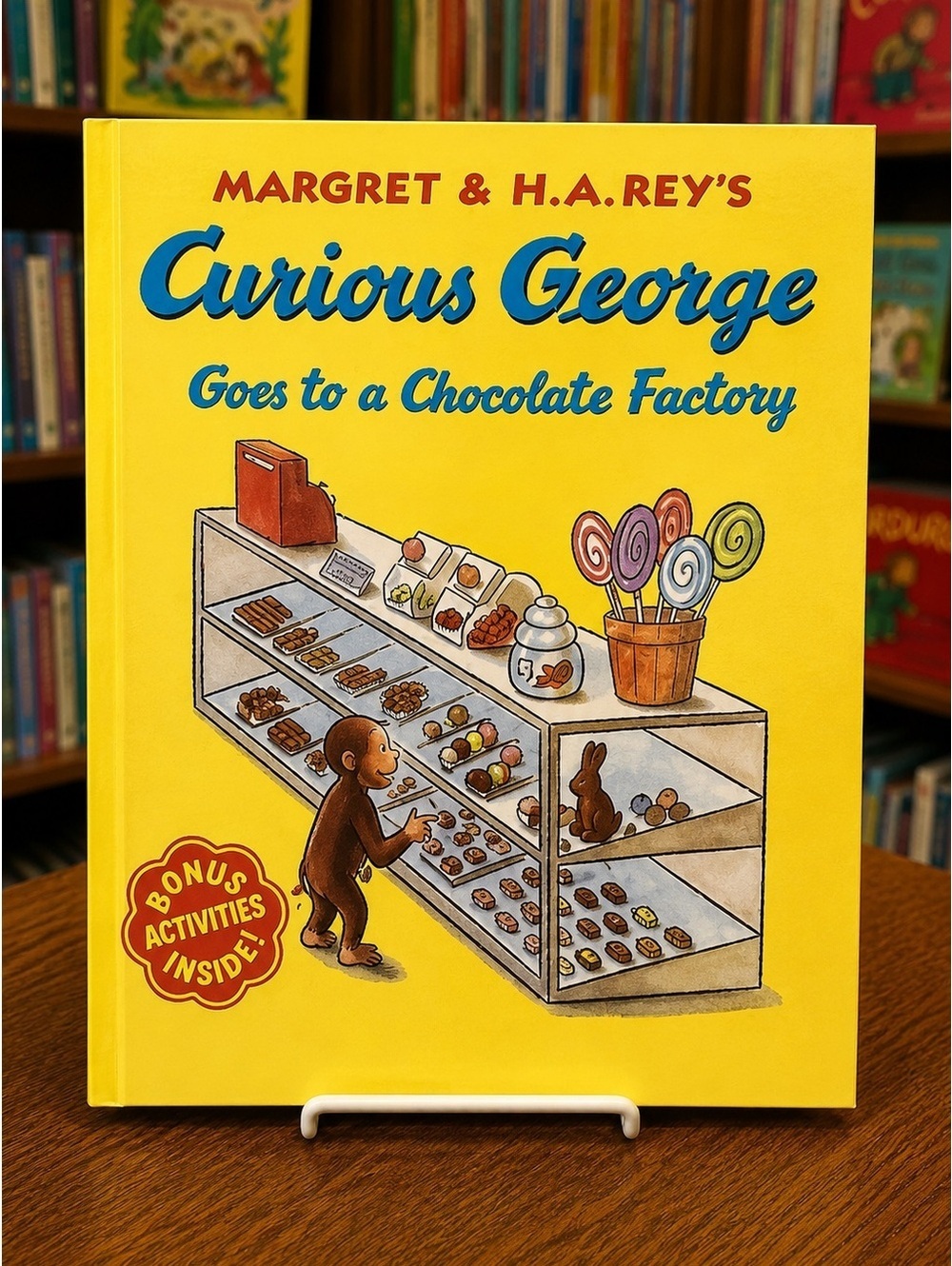Curious George Book - Goes to a Chocolate Factory